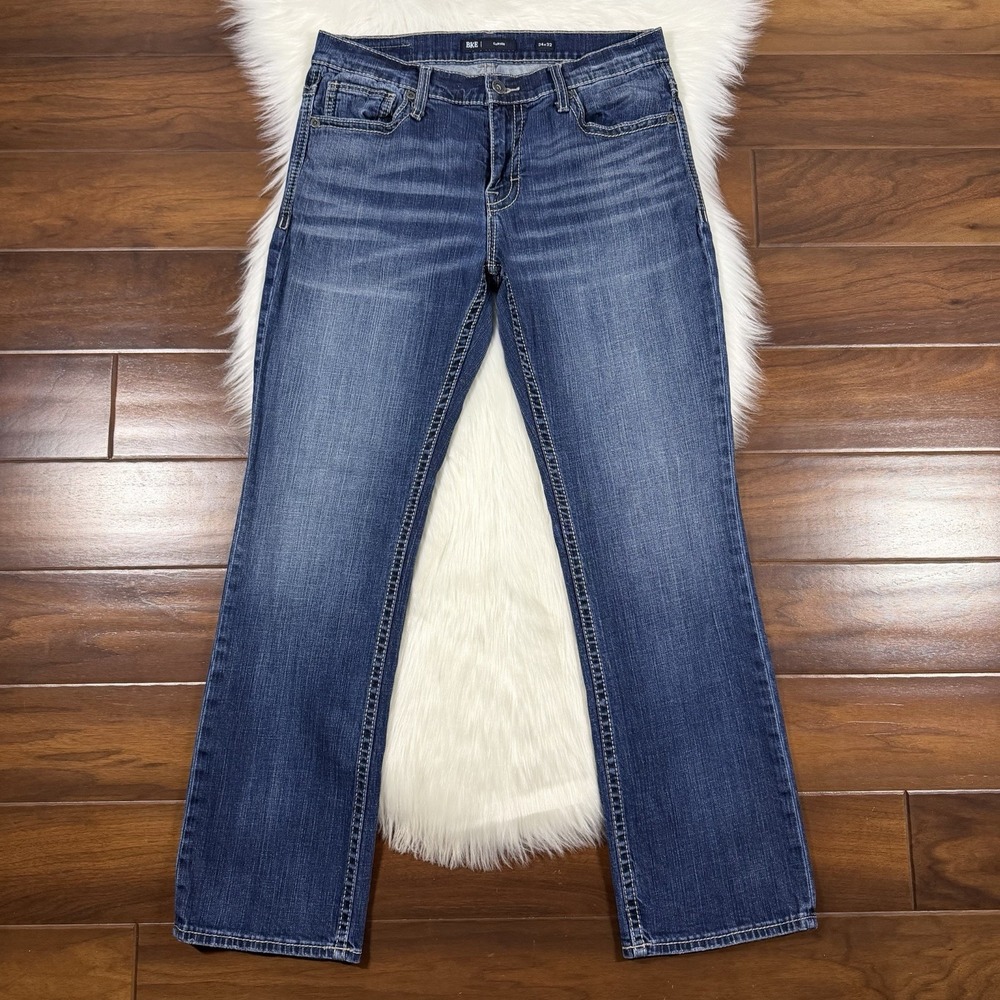 BKE Men's Size 34 X 32 Carter Straight Leg Denim Jeans